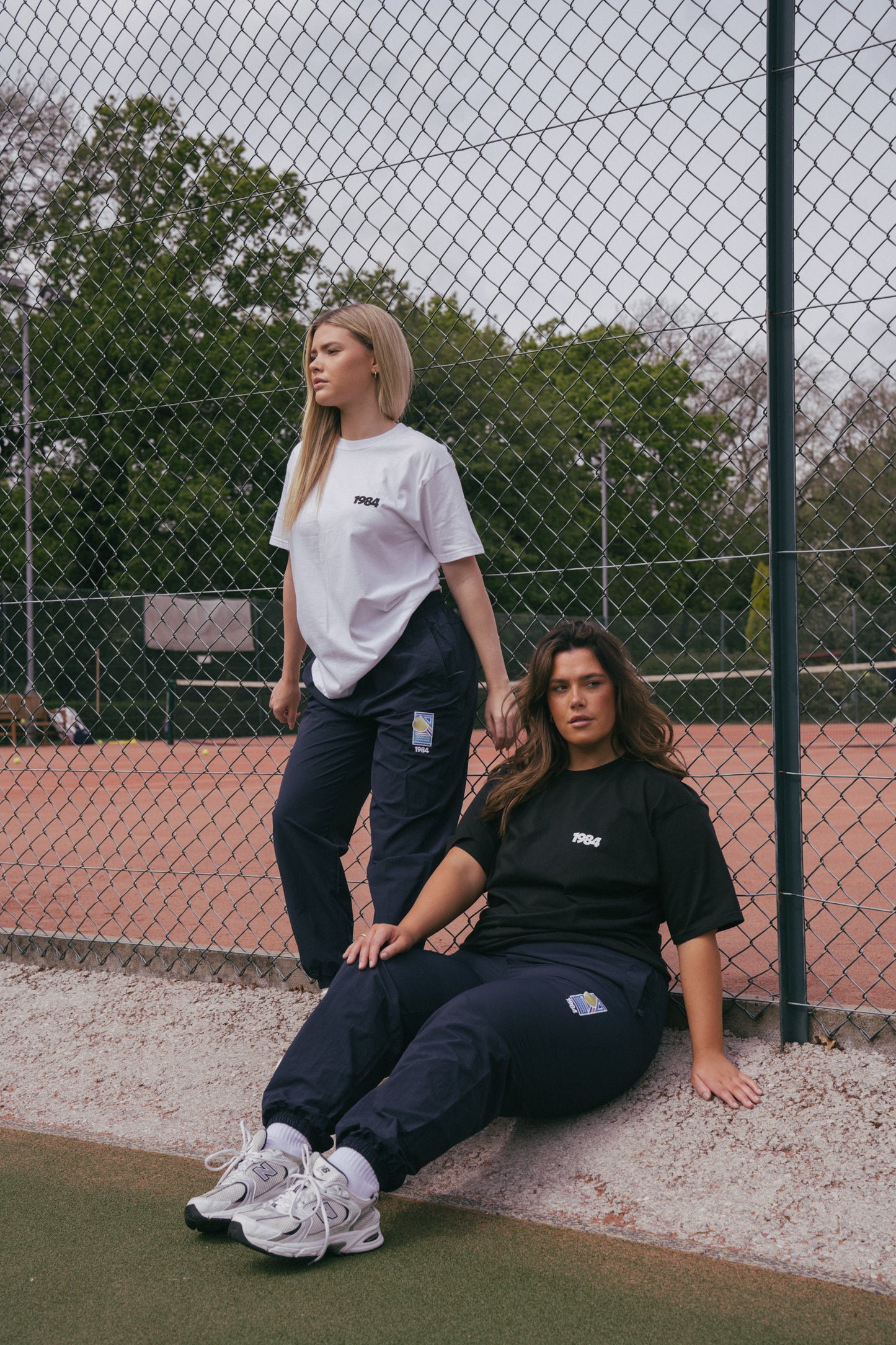 Vice 84 'Break Point' Tee - Black / White