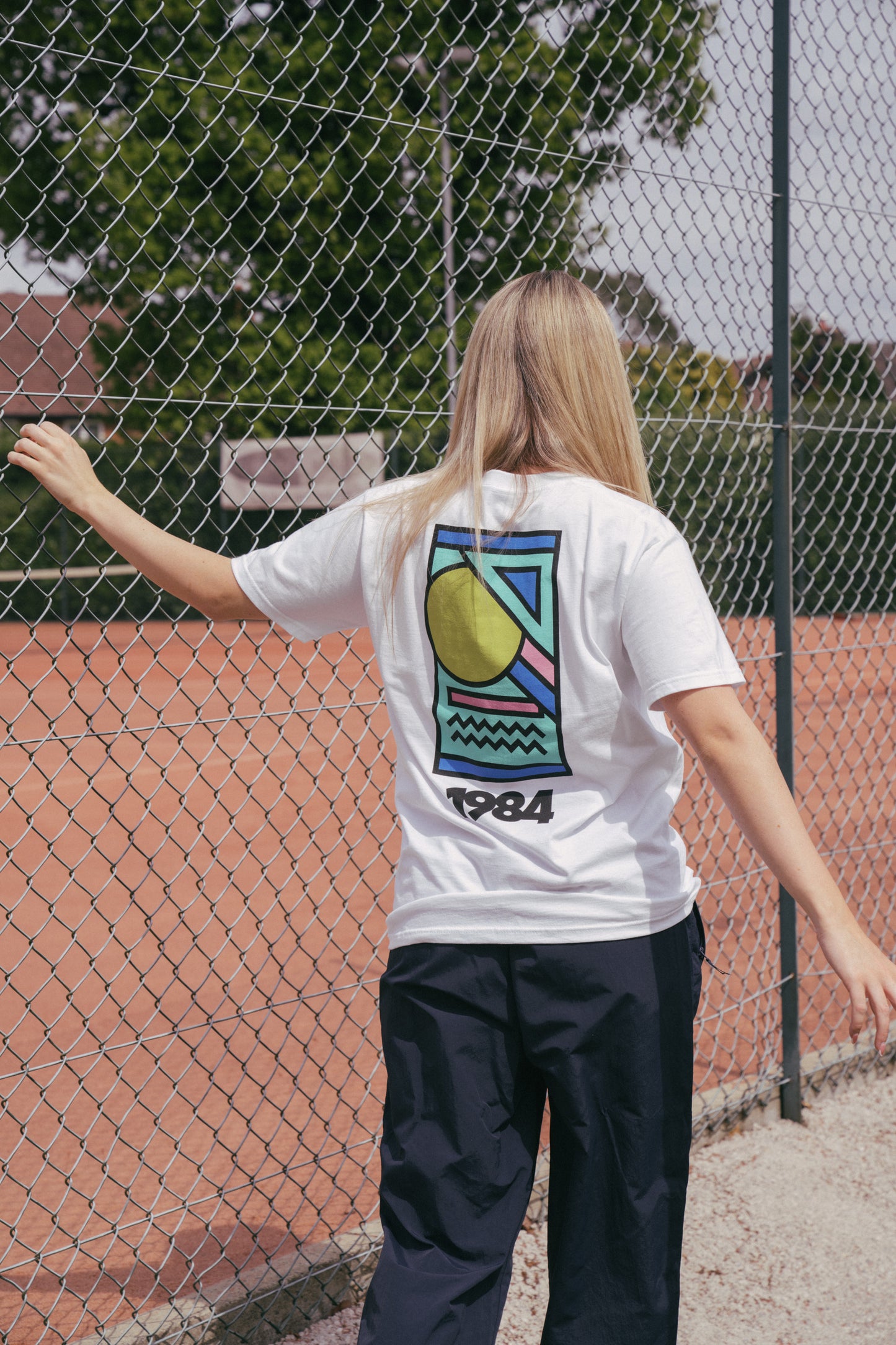 Vice 84 'Break Point' Tee - Black / White