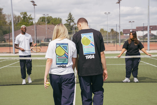 Vice 84 'Break Point' Tee - Black / White