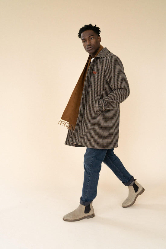 bound 'JASPER' Wool Trench Coat - UN:IK Clothing