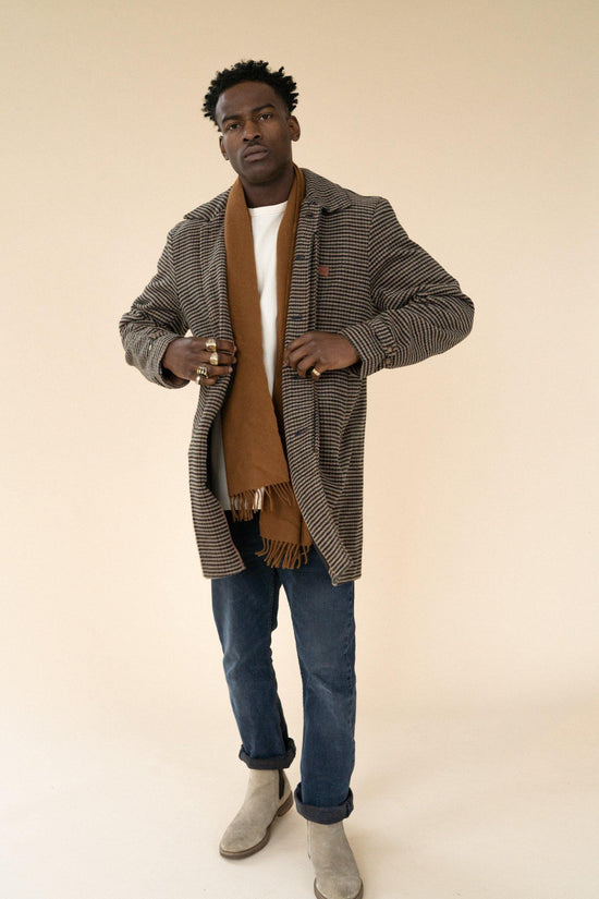 bound 'JASPER' Wool Trench Coat - UN:IK Clothing