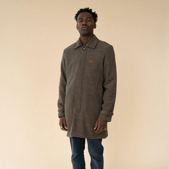 bound 'JASPER' Wool Trench Coat - UN:IK Clothing