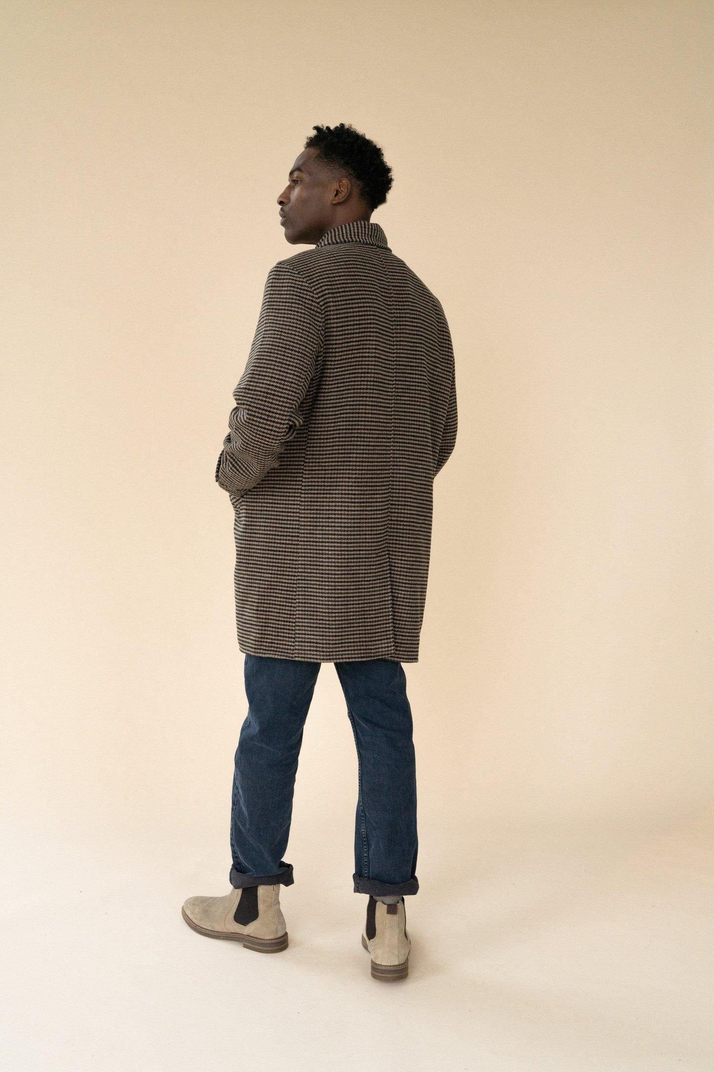 bound 'JASPER' Wool Trench Coat - UN:IK Clothing