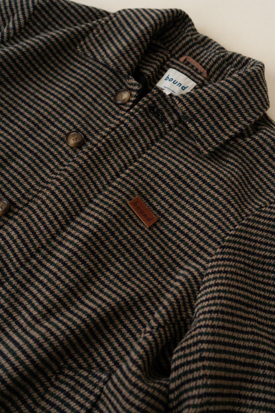bound 'JASPER' Wool Trench Coat - UN:IK Clothing
