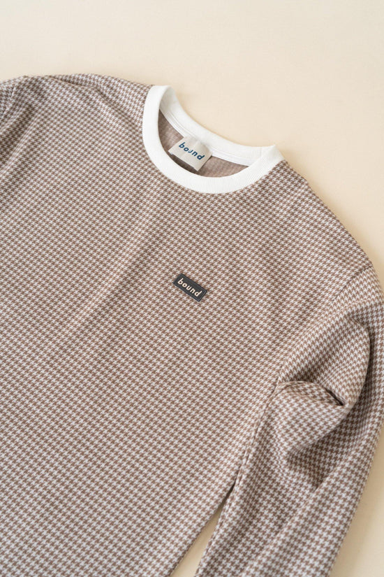 bound 'DESERT DOGTOOTH' LS Tee - UN:IK Clothing