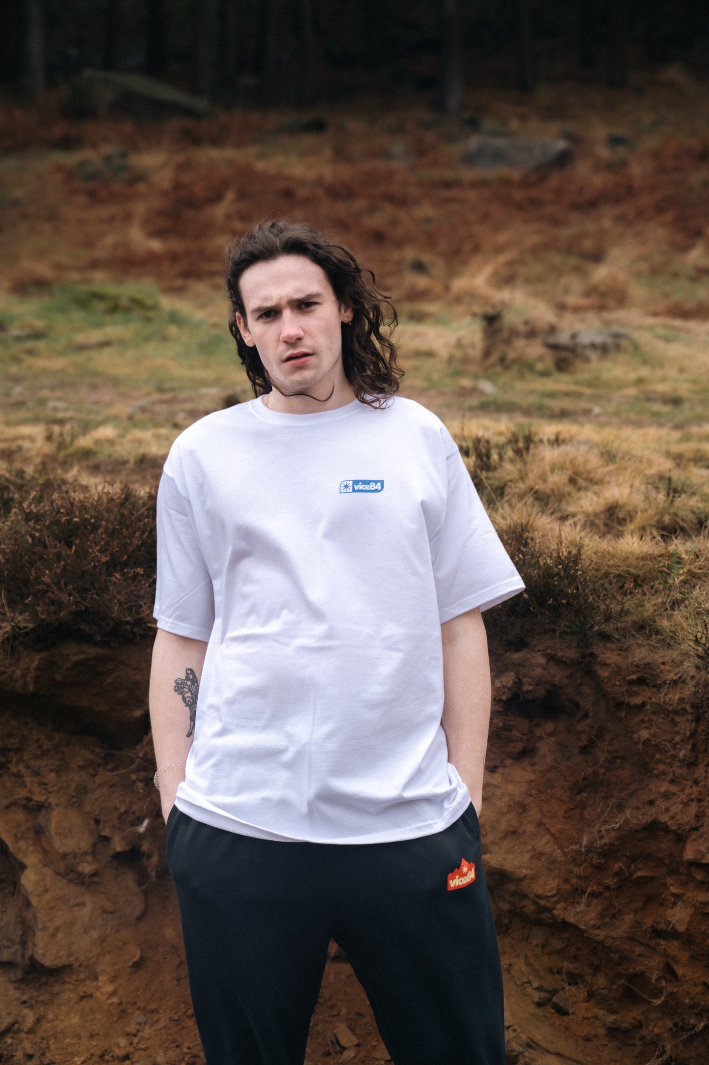 Vice 84 'Stroller' Tee - White