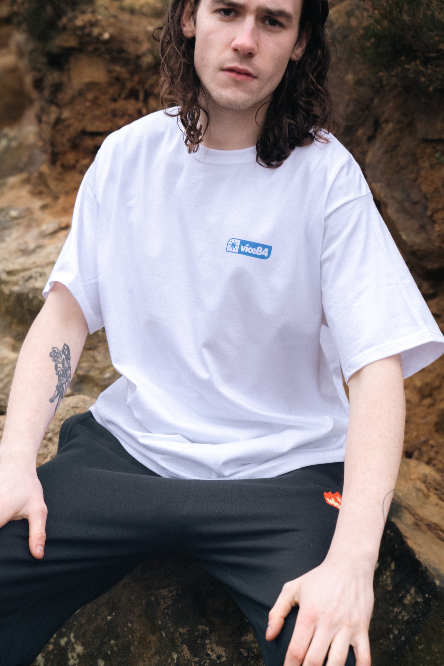 Vice 84 'Stroller' Tee - White