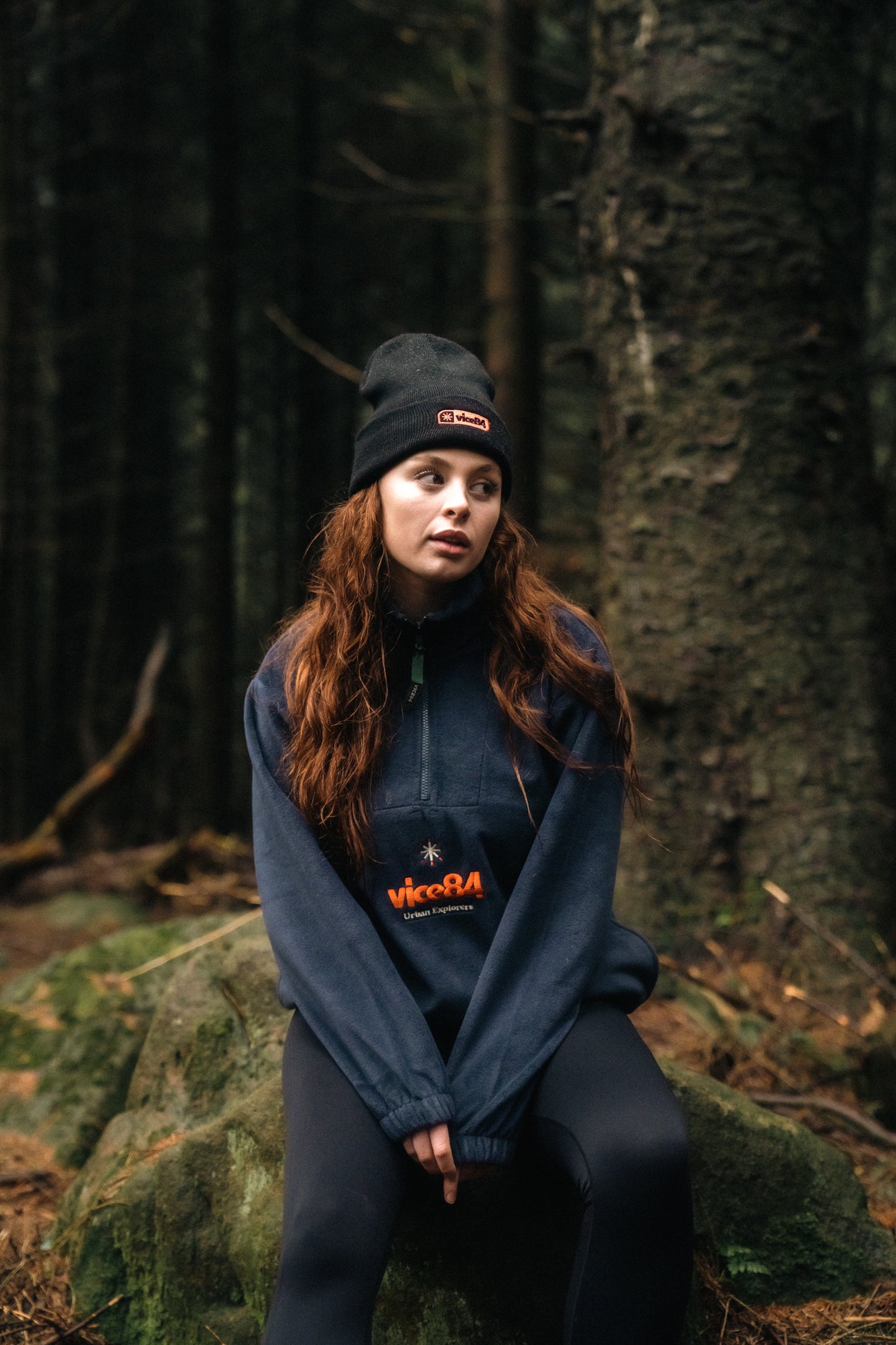 Vice 84 'Stroller' Beanie Hat - Black
