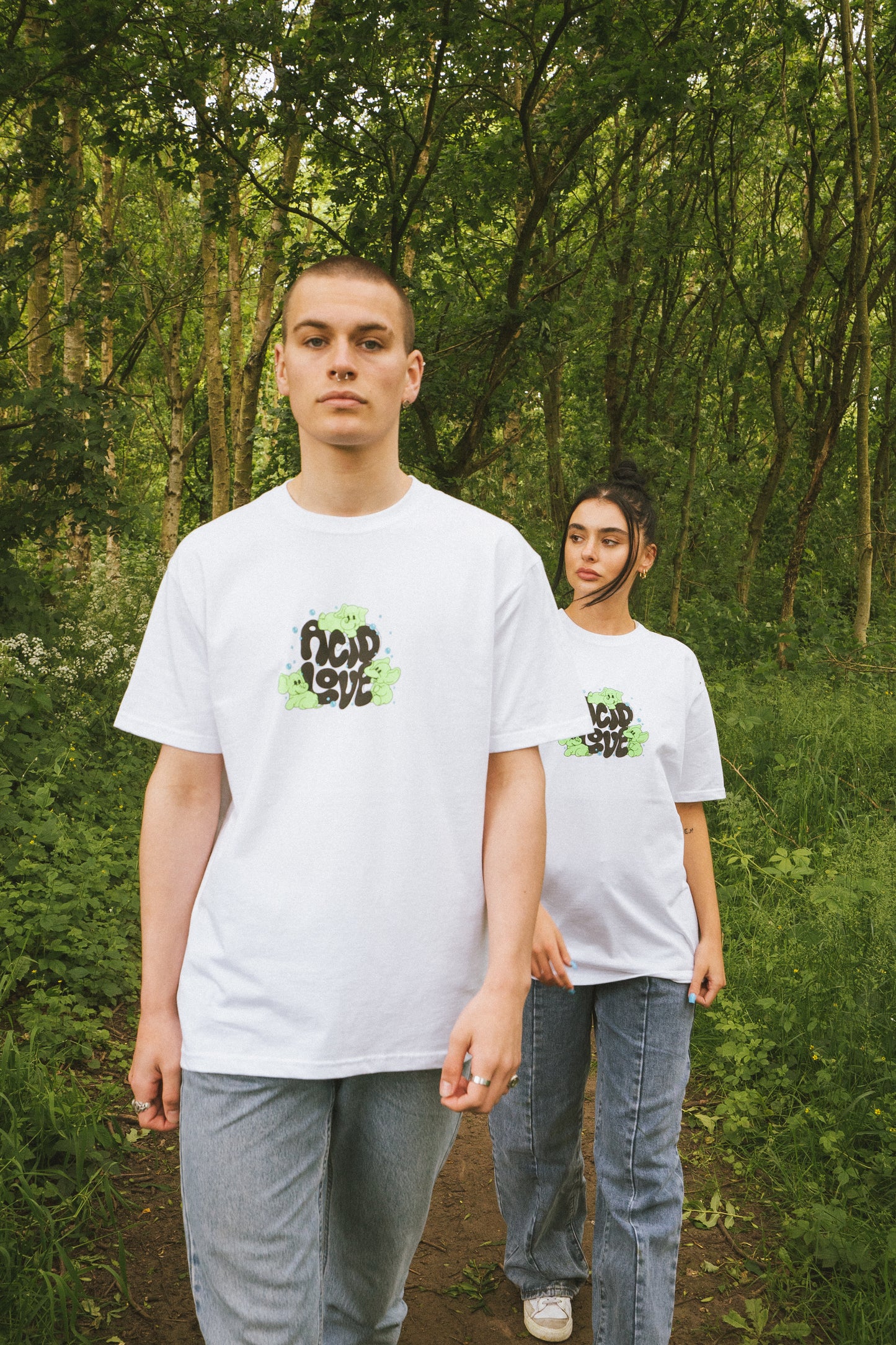 ACID LOVE 0.06 'Fantasy' Tee - White