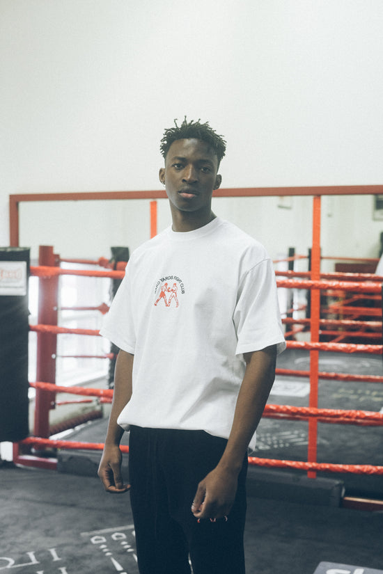 Vice 84 ' Hard Yards Fight Club' Embroidered Tee - White