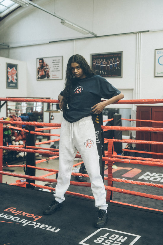 Vice 84 ' Hard Yards Fight Club' Embroidered Tee - Navy