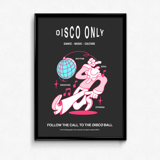 DISCO ONLY 'Disco Ball' Print