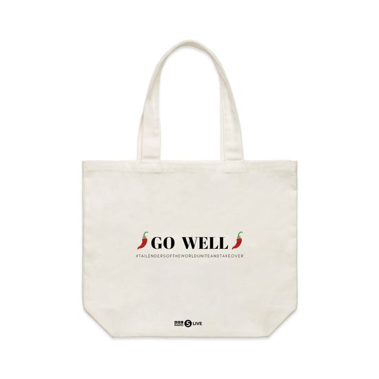 Tailenders 'Go Well' Organic Shopper Tote Bag