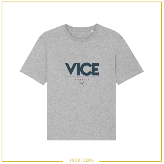 Vice 84 'Sports Tee - Grey *100K CLUB*