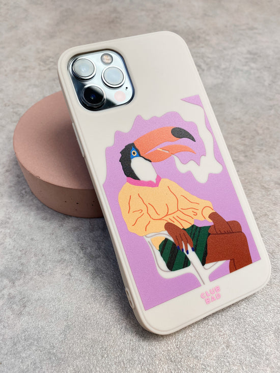 Melé x Club Bad 'Toucan' Phone Case - Off White