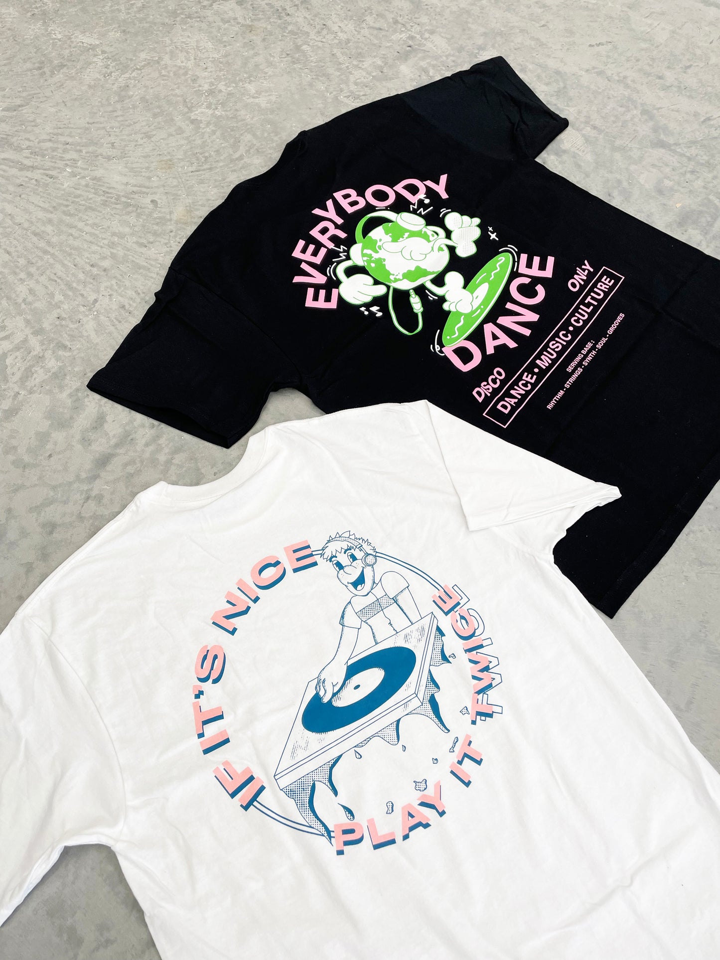 DISCO ONLY 'Everybody Dance' Tee