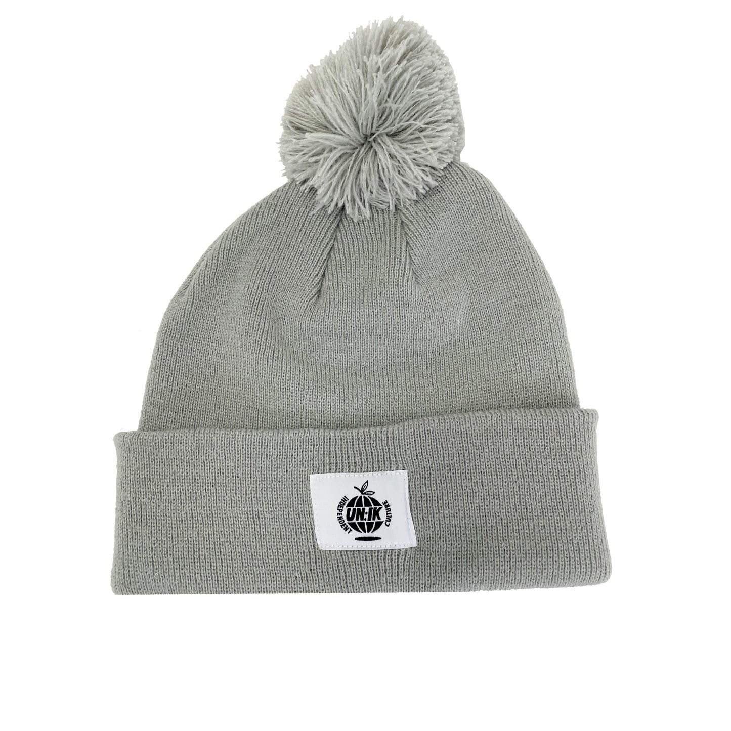 Essentials Label Bobble Hat Beanie