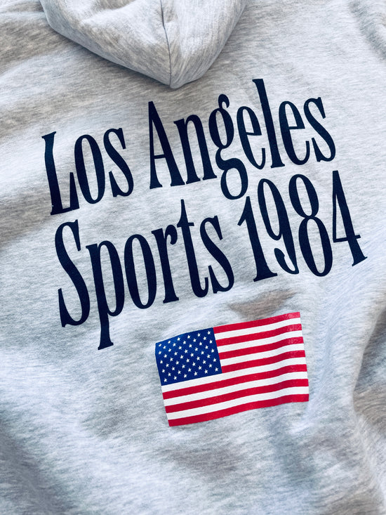 Vice 84 'LA1984 Olympics' Hoodie - Ash Grey