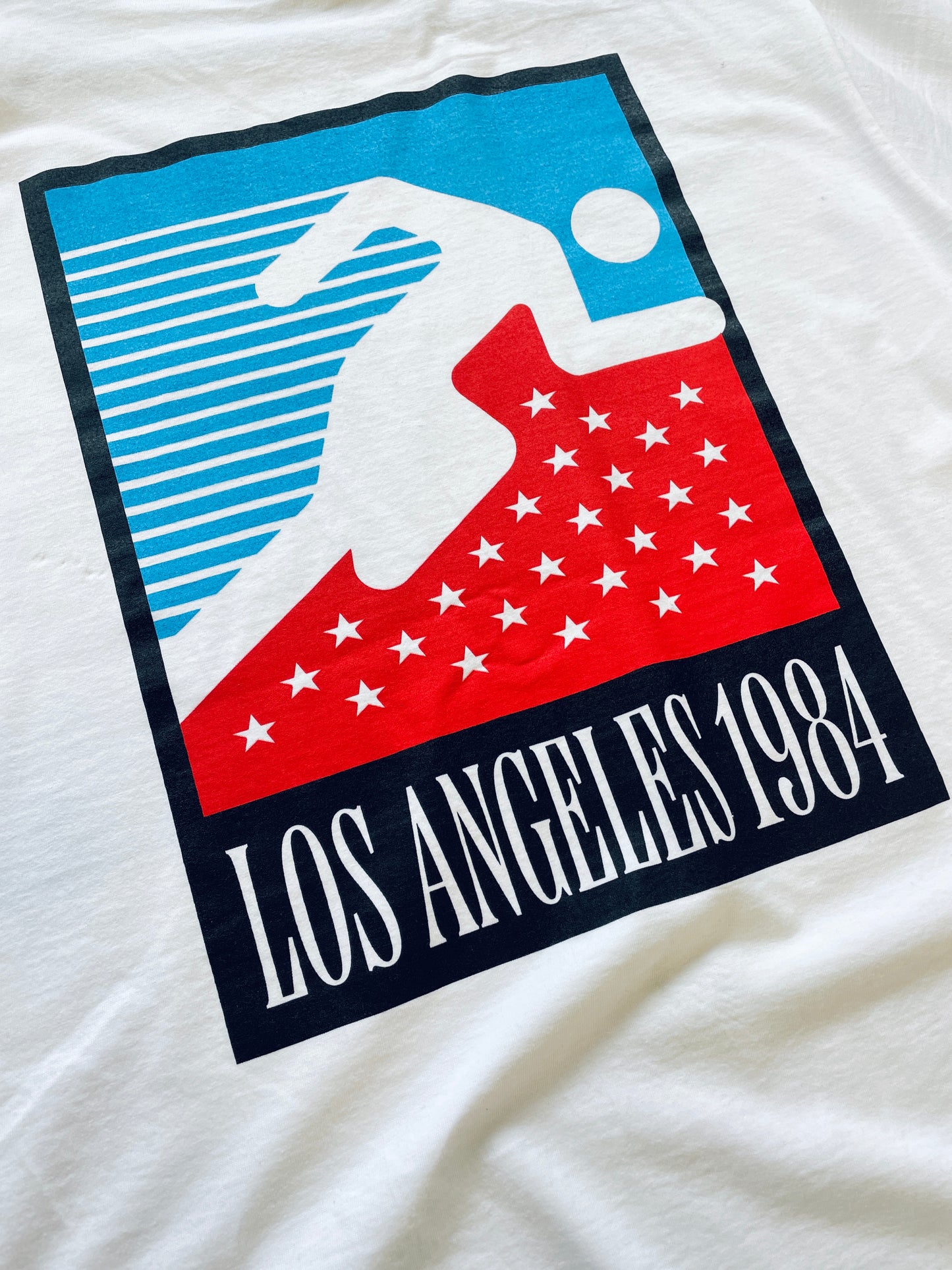 Vice 84 'LA84 Runner' Tee - White