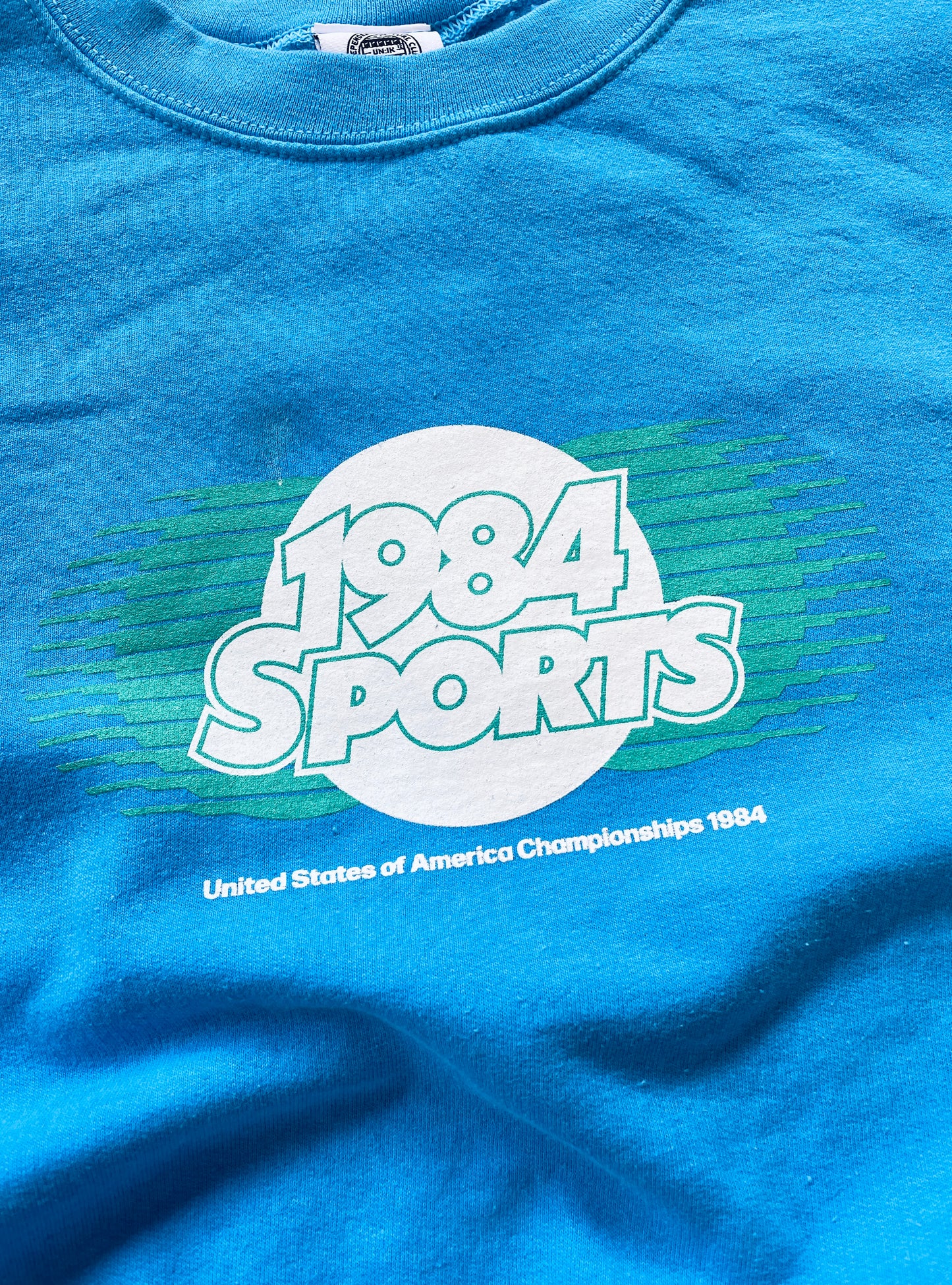 Vice 84 'Retro Sports' Sweater - Vintage Washed Royal Blue