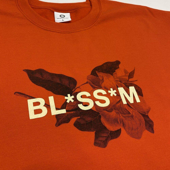 Colour Collective 'Blossom' Sweater - Blood Orange - UN:IK Clothing