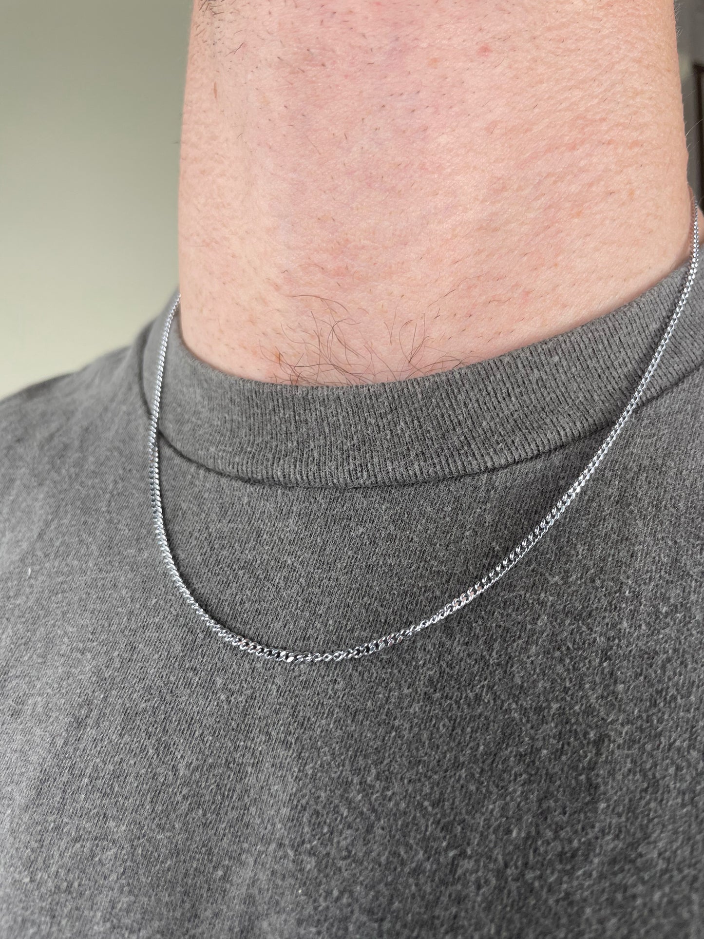 Minimal Curb Chain 2mm - Gold / Silver