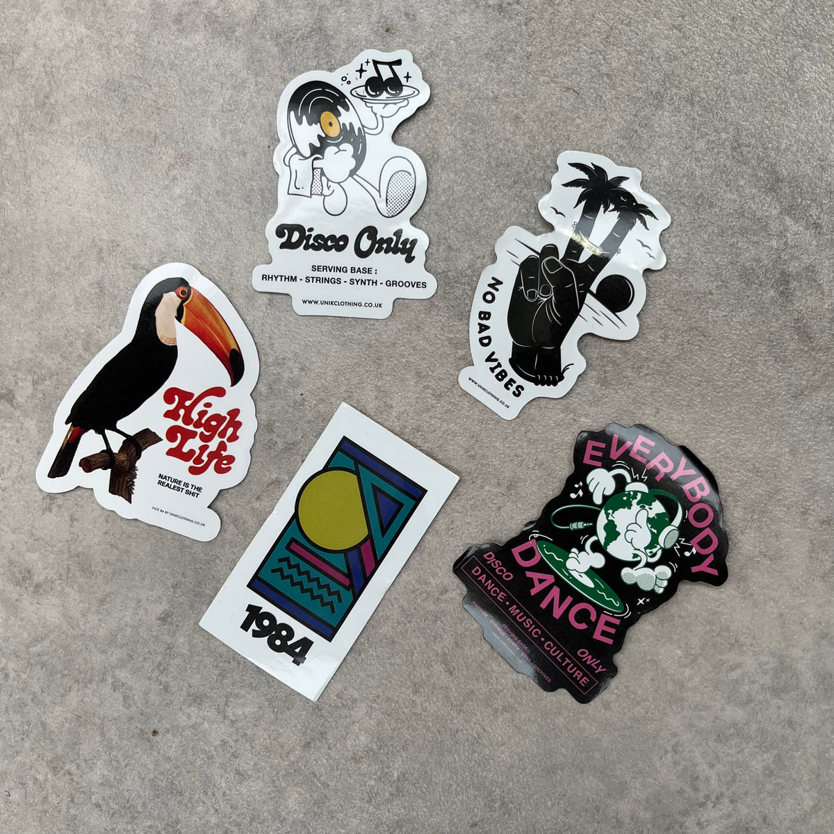 Independent Sticker Pack – UN:IK Clothing