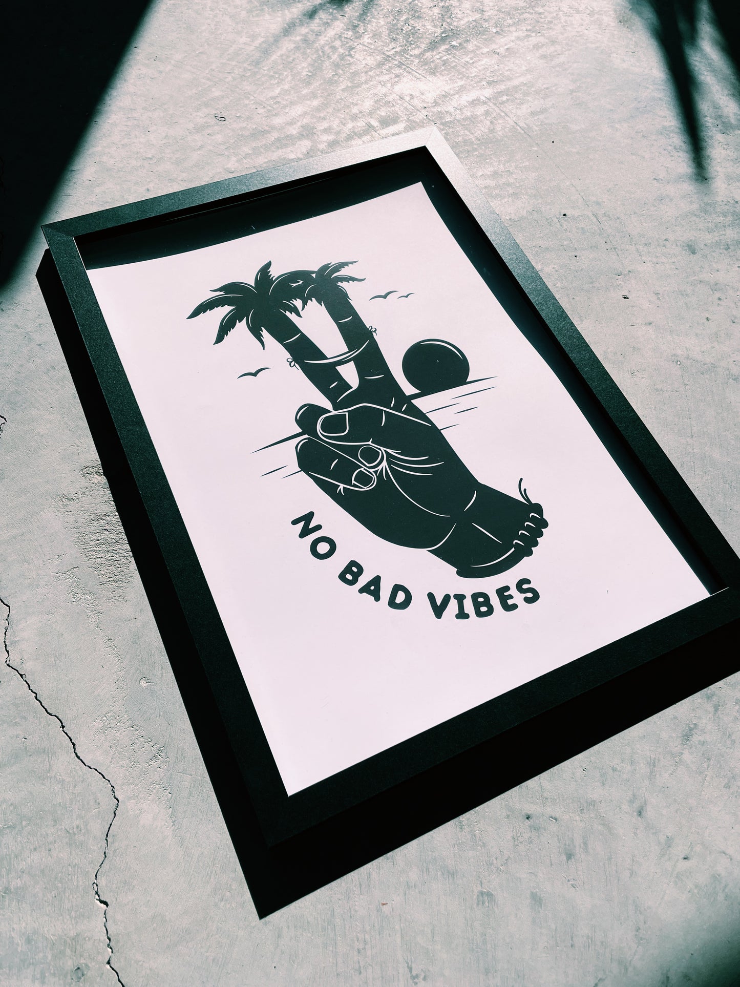 Load image into Gallery viewer, NO BAD VIBES PRINT
