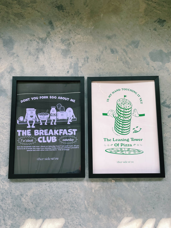 Load image into Gallery viewer, Other Side Store &amp;#39;Breakfast Club&amp;#39; Art Print
