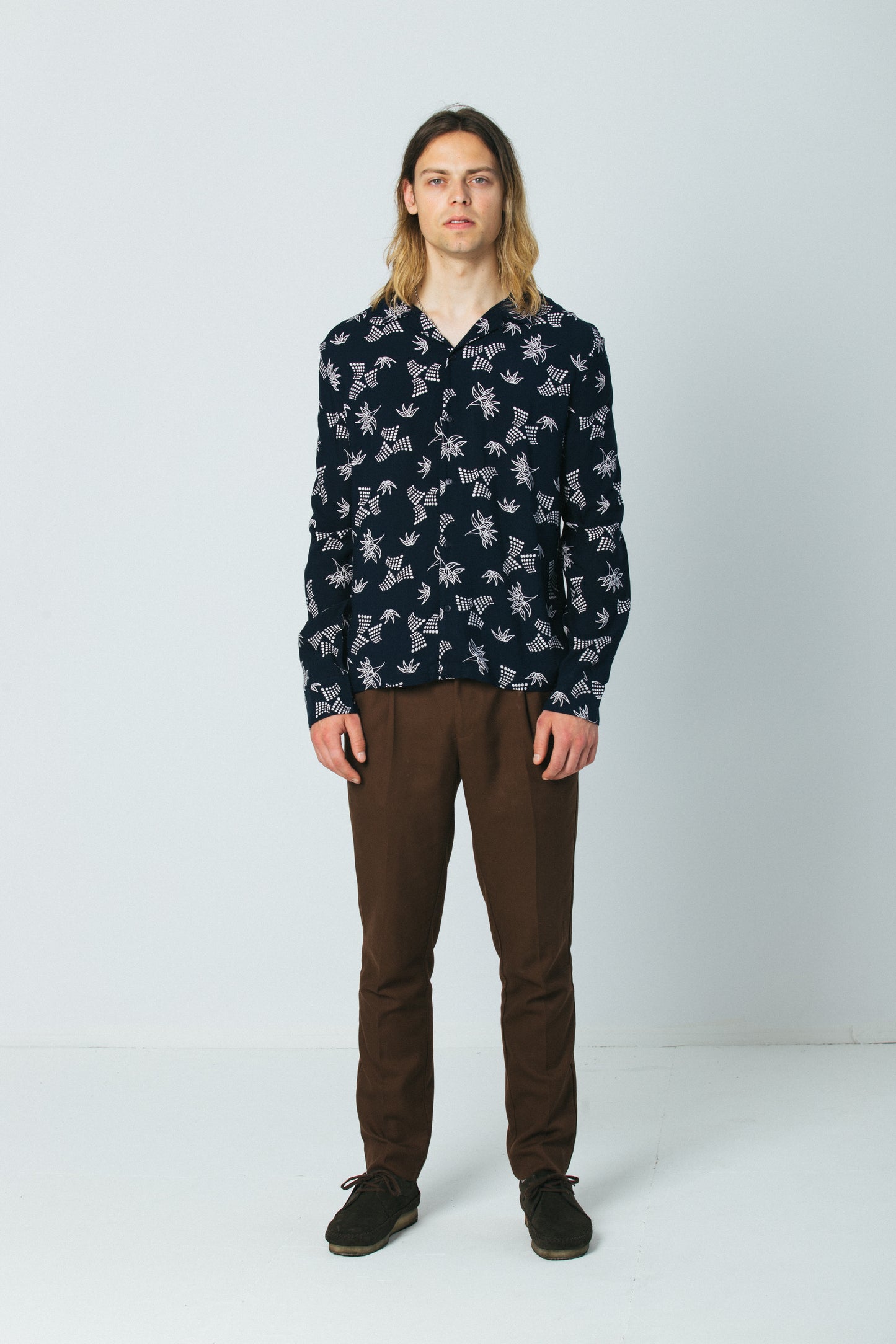 bound 'ZAFFRE' LONGSLEEVE SHIRT