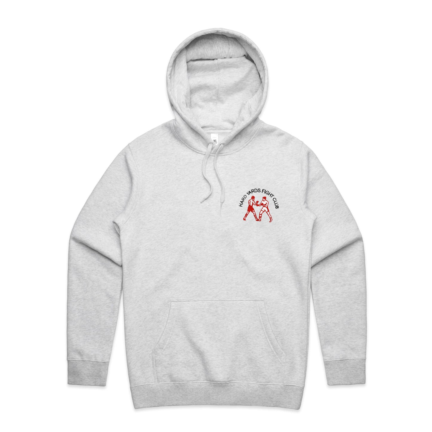 Vice 84 'Hard Yards Fight Club' Embroidered Hoodie - Ash