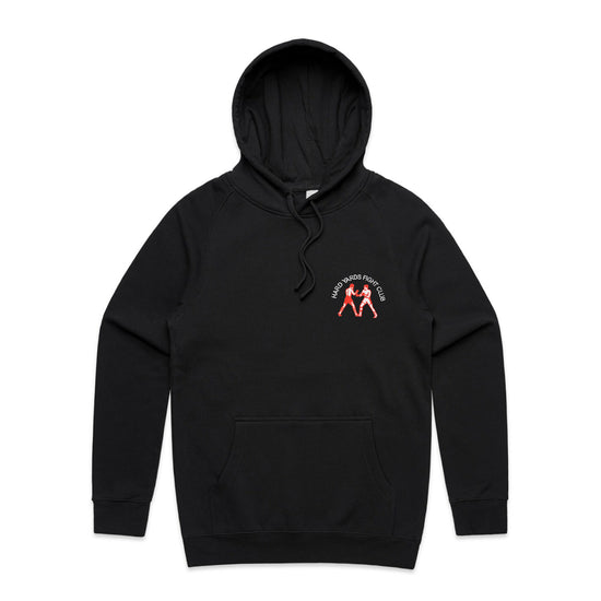 Vice 84 'Hard Yards Fight Club' Embroidered Hoodie - Black