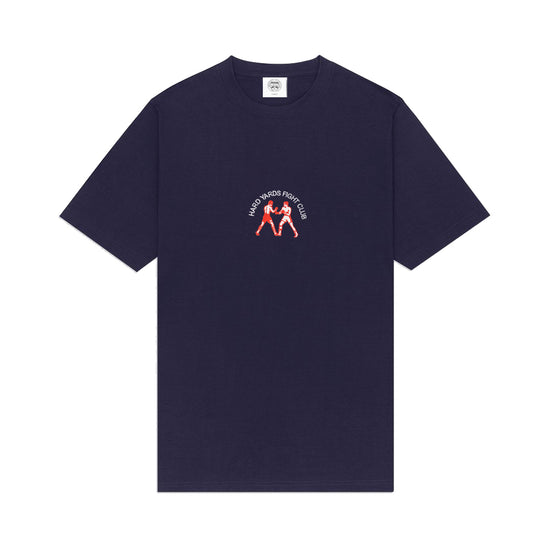 Vice 84 ' Hard Yards Fight Club' Embroidered Tee - Navy