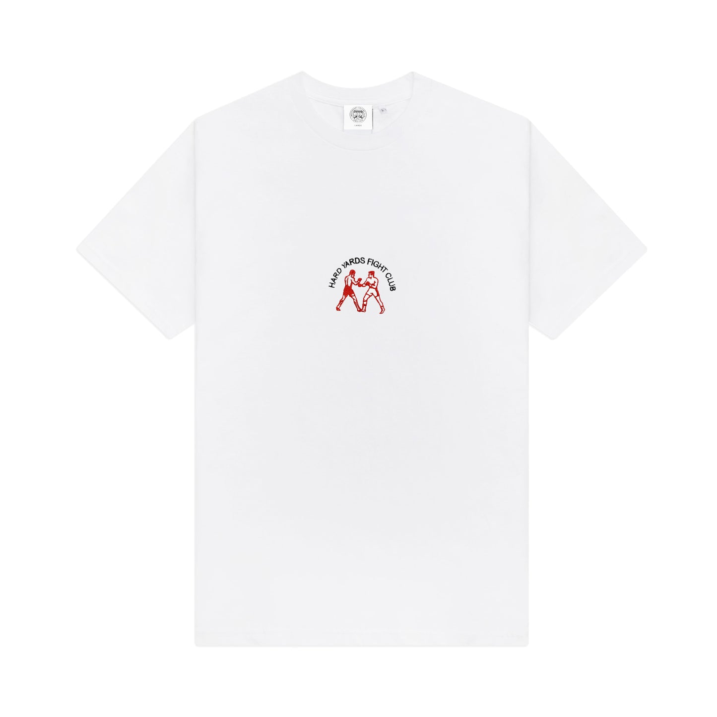 Vice 84 ' Hard Yards Fight Club' Embroidered Tee - White