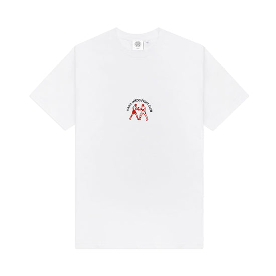 Vice 84 ' Hard Yards Fight Club' Embroidered Tee - White
