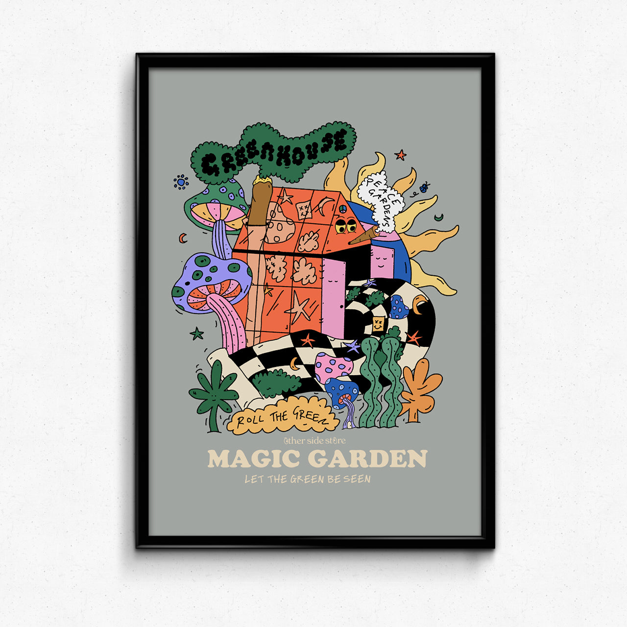 Other Side Store 'Magic Garden' Print