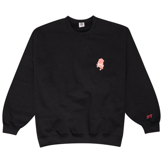 Load image into Gallery viewer, Pomme Frite &amp;#39;Minimal Chips&amp;#39; Sweater - Black
