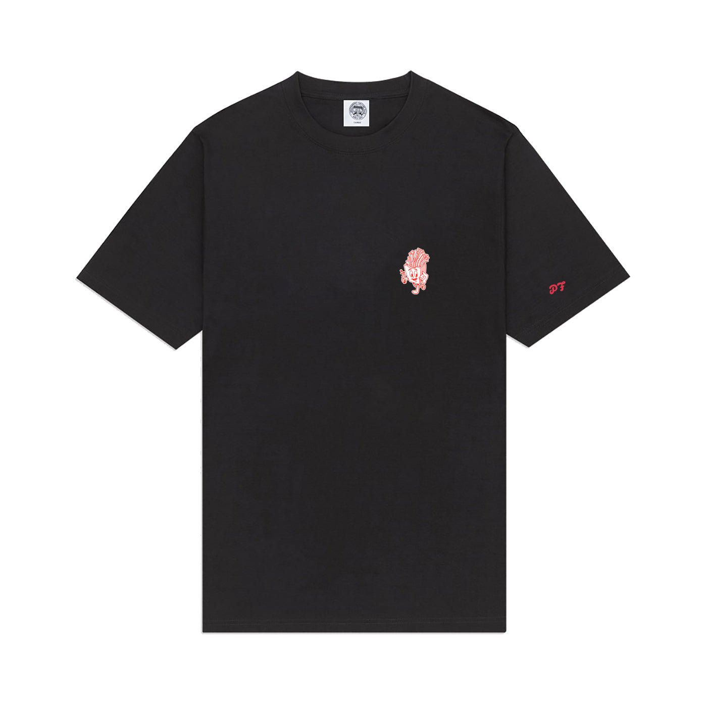 Pomme Frite 'Minimal Chips' Tee - Black
