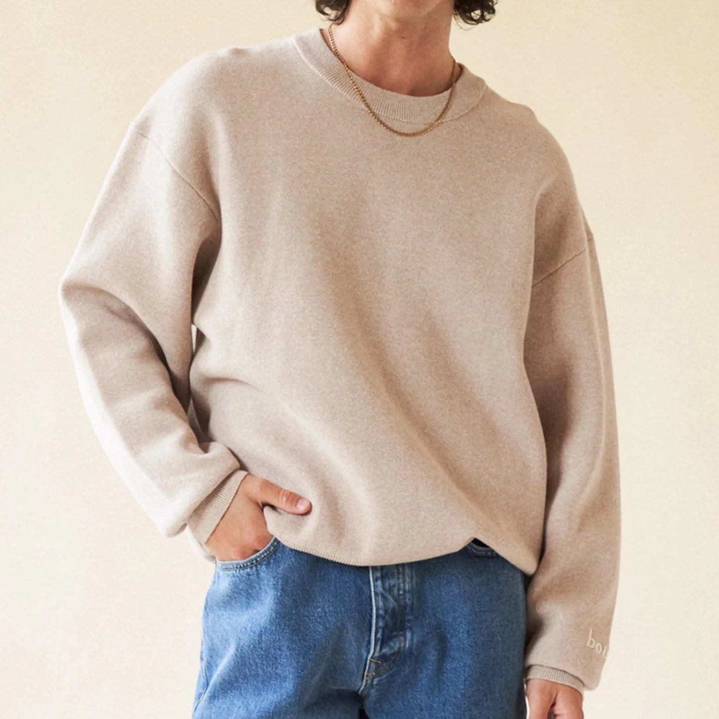 bound 'Marlowe' Marl Knit - Oat