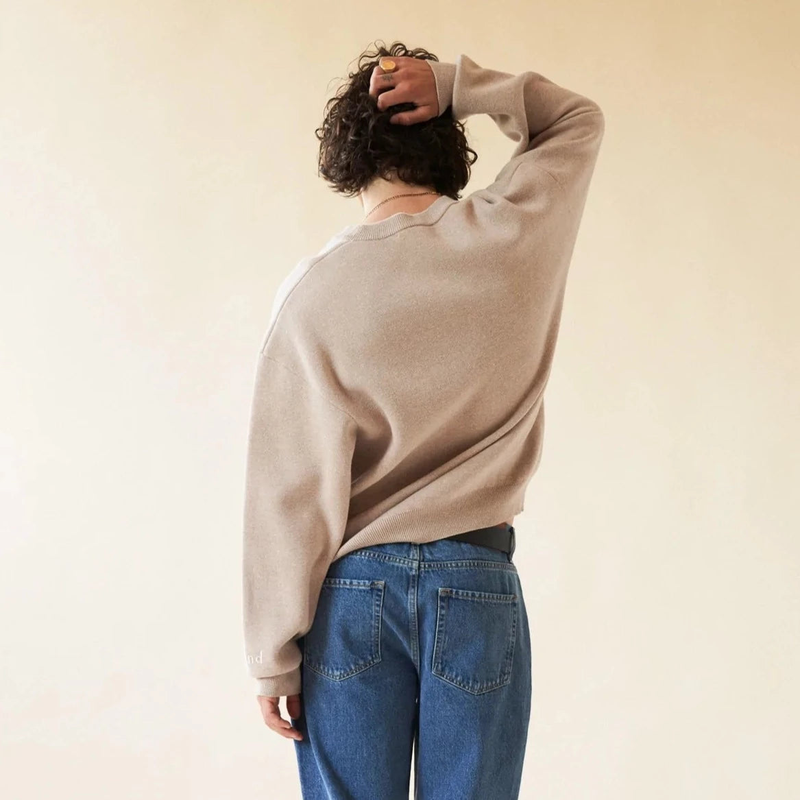 bound 'Marlowe' Marl Knit - Oat