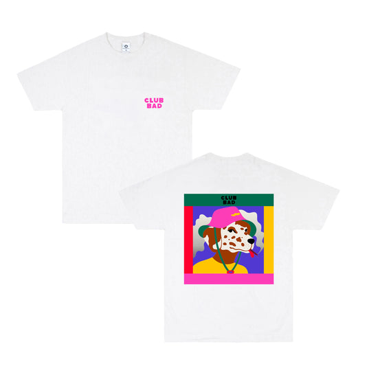 Melé X Club Bad 'Dalmatian' Tee - White