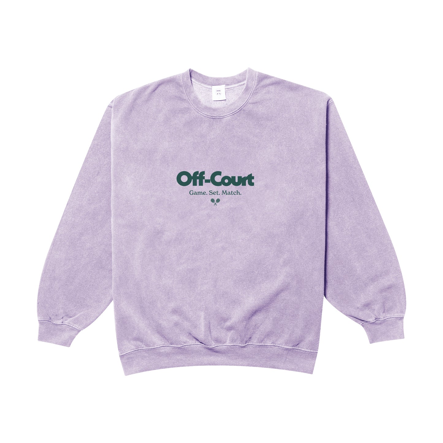 Vice 84 'Off Court GSM' Vintage Washed Sweater - Orchid
