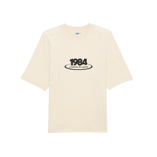 Vice 84 '1984' Oversized Tee - Ecru