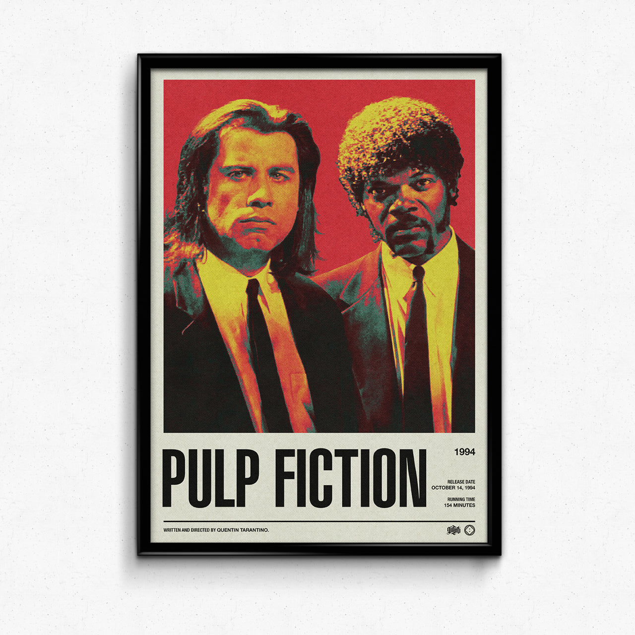 Load image into Gallery viewer, PULP FICTION // JULES &amp;amp; VINCE PRINT
