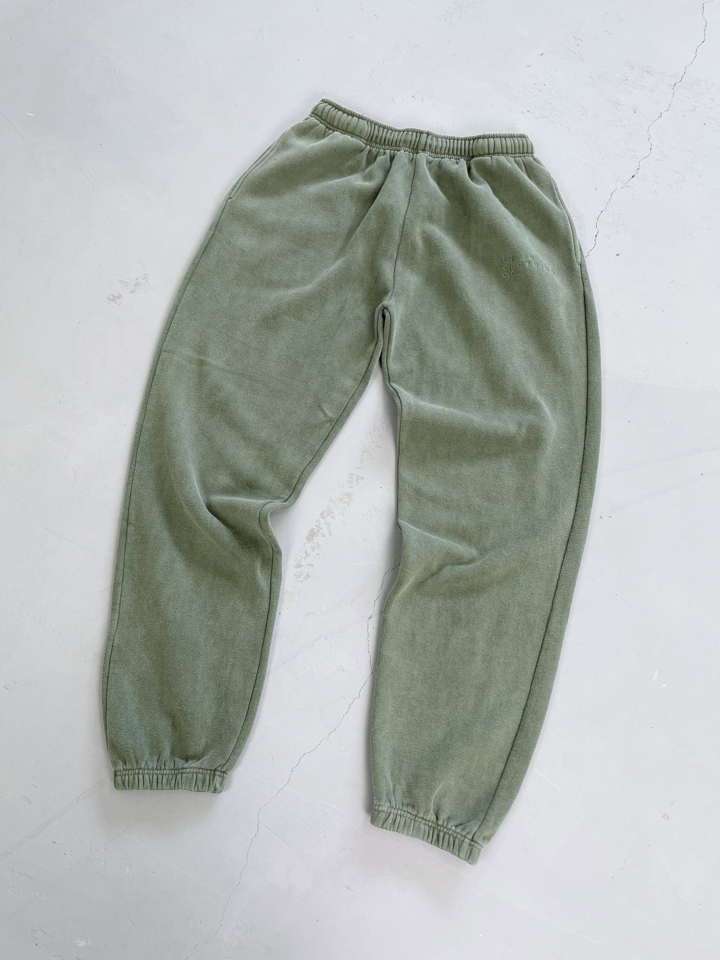 Essentials 'Sets' Vintage Washed Joggers - Khaki