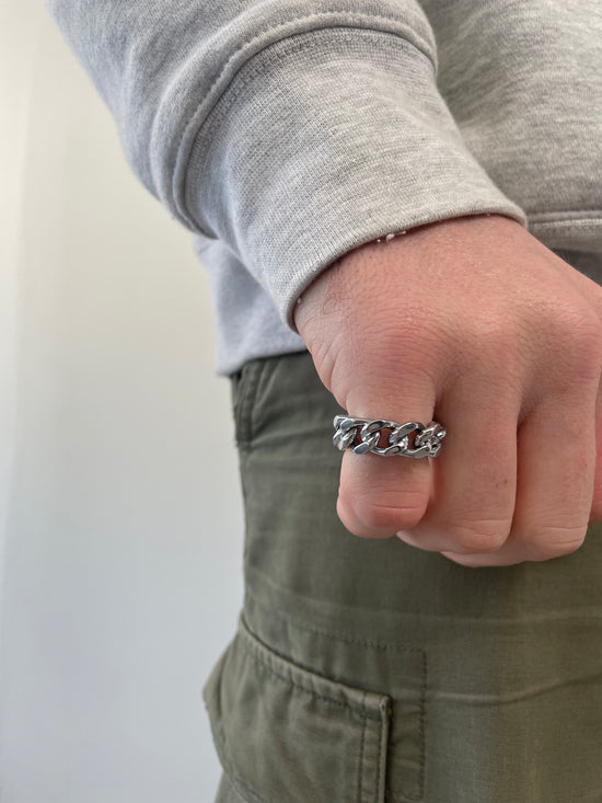 Cuban Ring - Gold / Silver