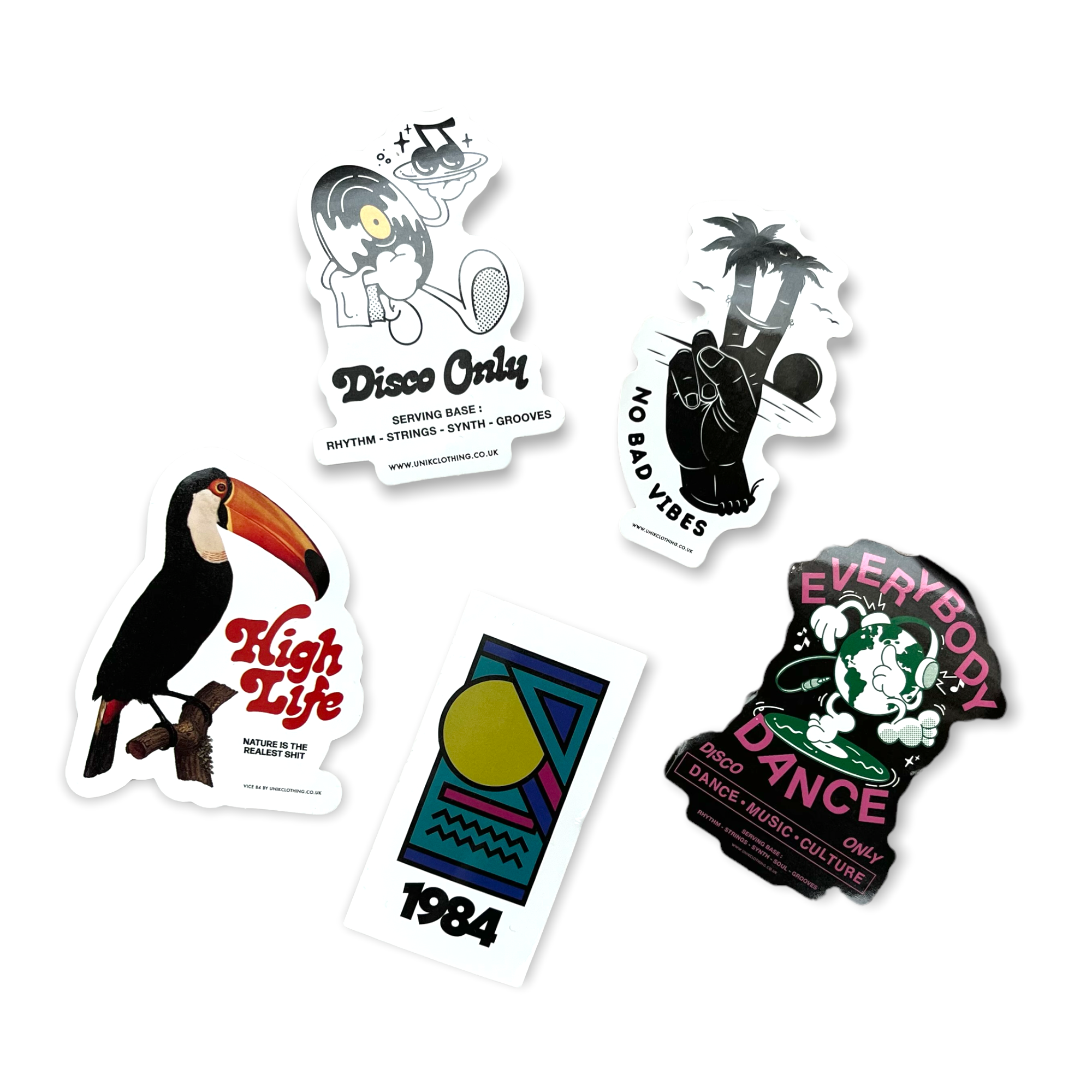 Independent Sticker Pack – UN:IK Clothing