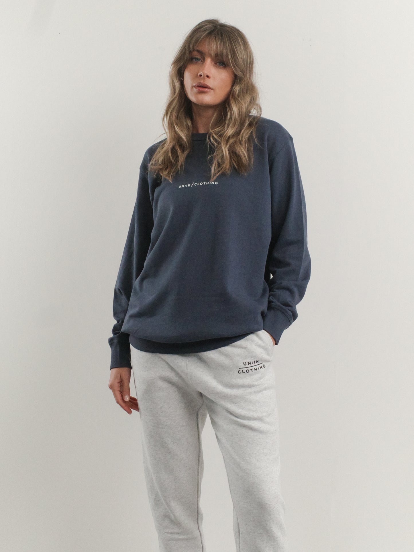 Essentials 'Premium Basics' Sweater - Petrol