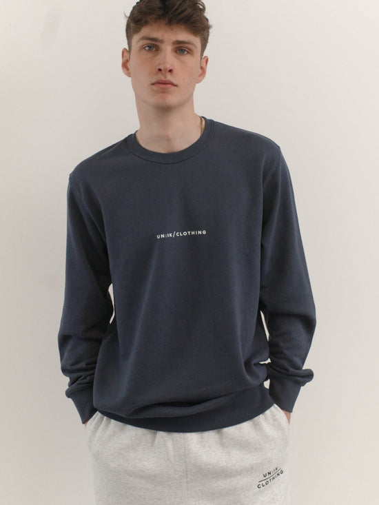 Essentials 'Premium Basics' Sweater - Petrol