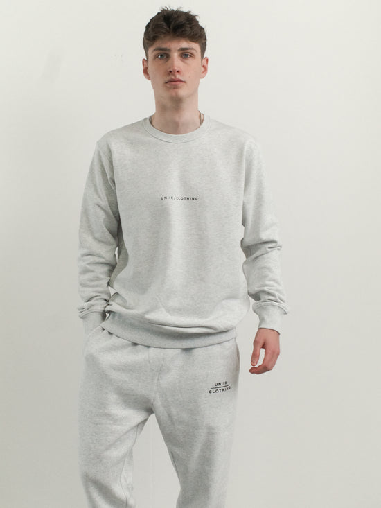 Essentials 'Premium Basics' Sweater - Ash